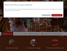 Tablet Screenshot of cabanasol.com